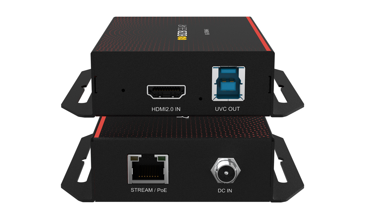 BG-STREAM-E HDMI to IP/UVC POE Encoder Supports H.264/H.265/AVC (Dante AV-H Ready) by BZBGEAR