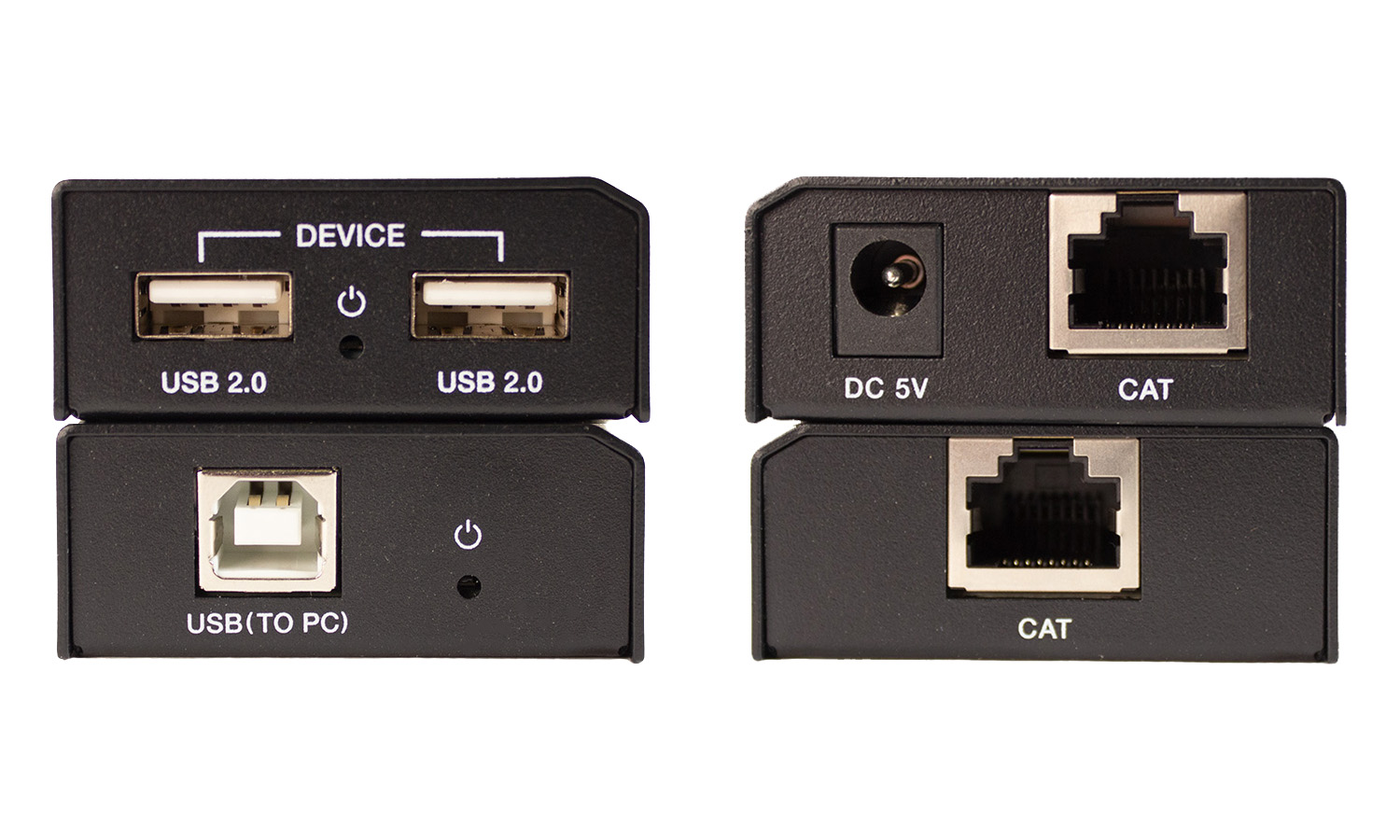 USB 2.0 SR Extender (Transmitter/Receiver) Kit over One CAT-5 Cable (50m)