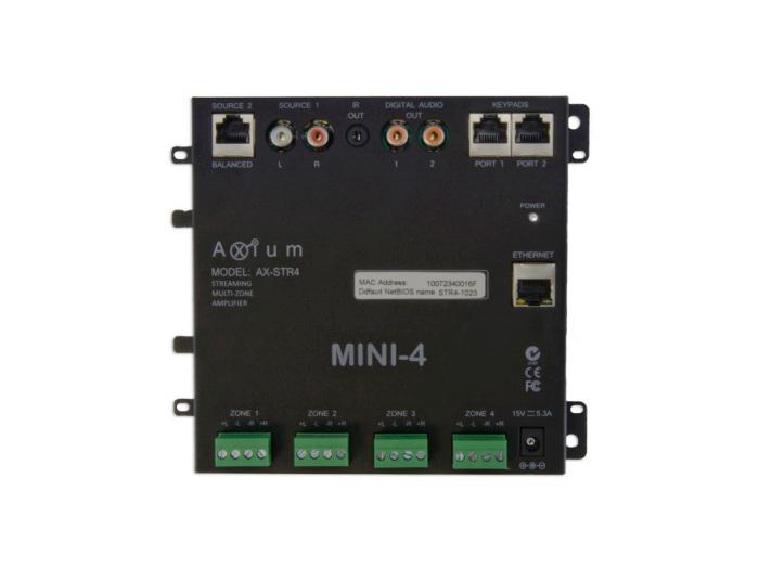 AX-MINI4 4 Sources Streaming Multi-Zone Amplifier by Current Audio