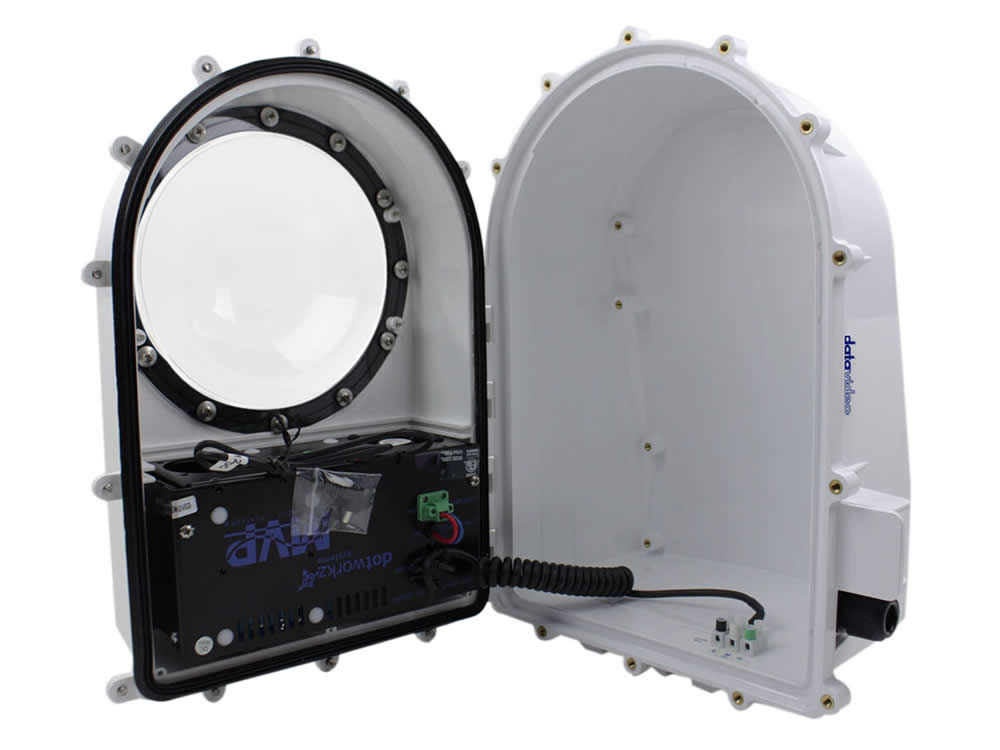 D2-HEAT-POE Camera Housing with Heater Blower for PTC Series Camera by Datavideo