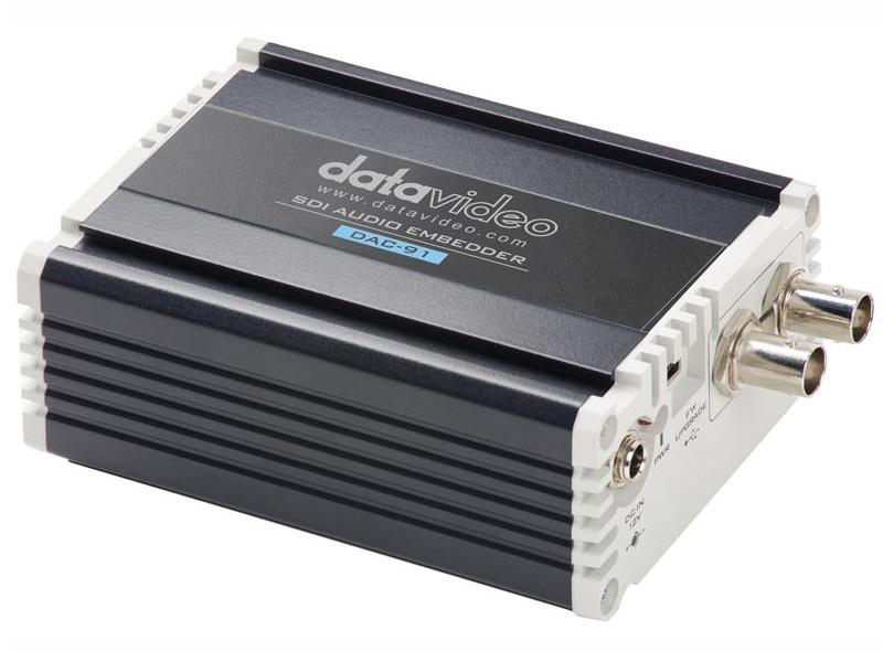 DAC-91 HD/SD-SDI Audio Embedder by Datavideo