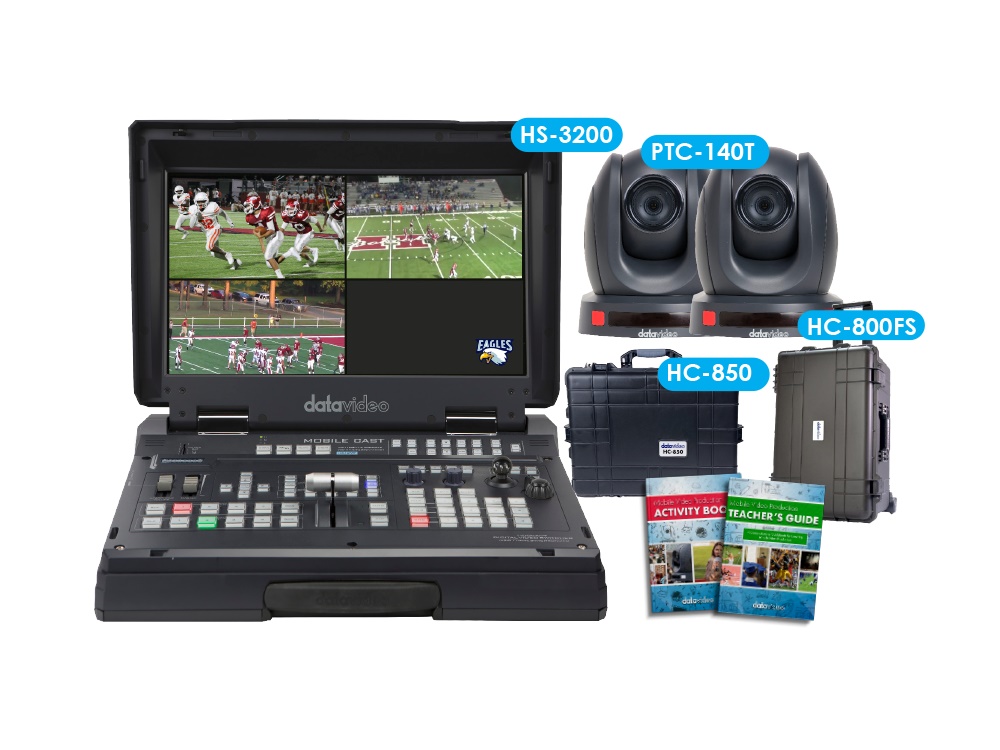 EPB-1640T K-12 Complete Solution for Portable Streaming Productions by Datavideo