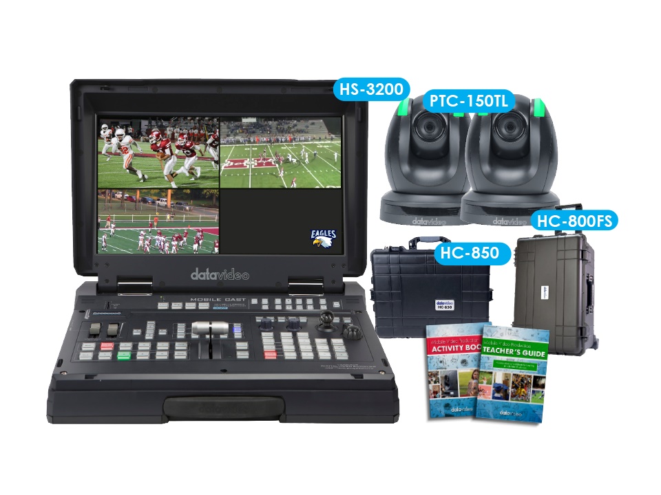 EPB-1650T K-12 Mobile Production Studio with HDBaseT by Datavideo