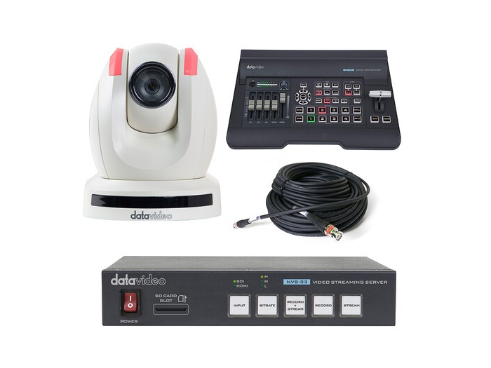 EZ STREAMING PACKAGE B3W EZ Streaming Package B3 (White) by Datavideo