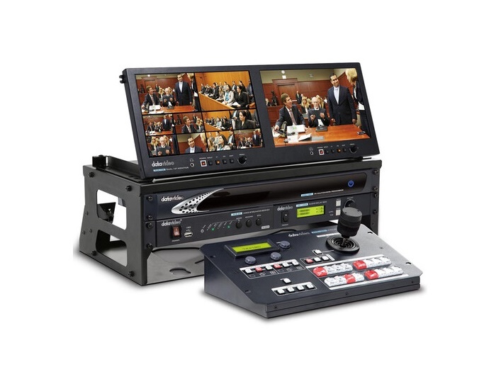 GO KMU-100 2-Input 8-Virtual Camera Portable Video Production Studio by Datavideo