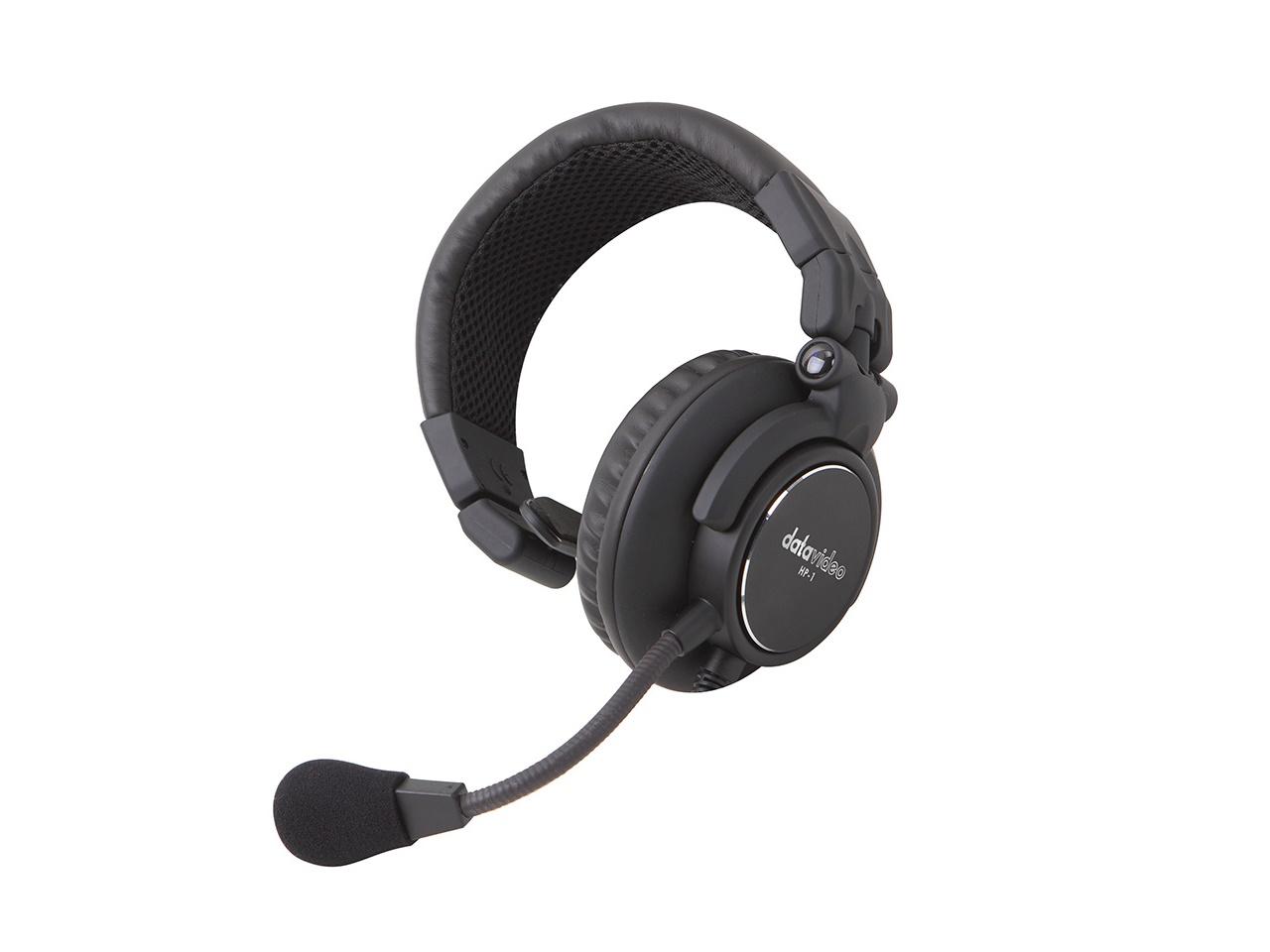 HP1 Single-Ear Headset with Mic for the ITC-100 Belt Packs and Base Station by Datavideo