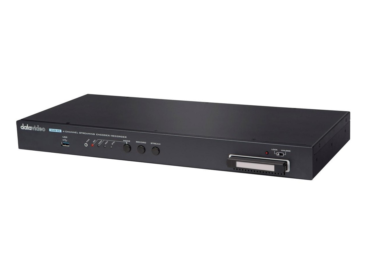 NVS-40 4 Channel Streaming Encoder/Recorder by Datavideo