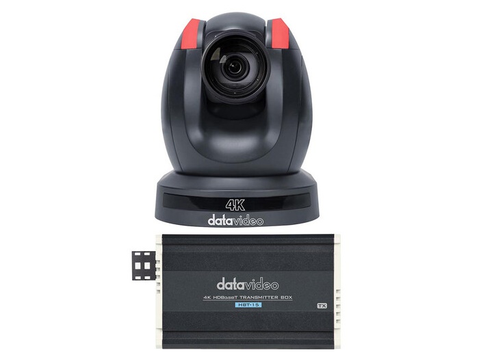 PTC-280T PTZ Camera and HBT-15 HDMI to HDBaseT Transmitter by Datavideo