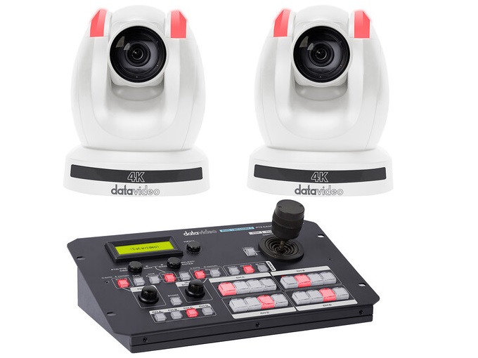 PTC-280W KIT-2 2x PTC-280W Camera Kit with RMC-180 MARK II Controller by Datavideo