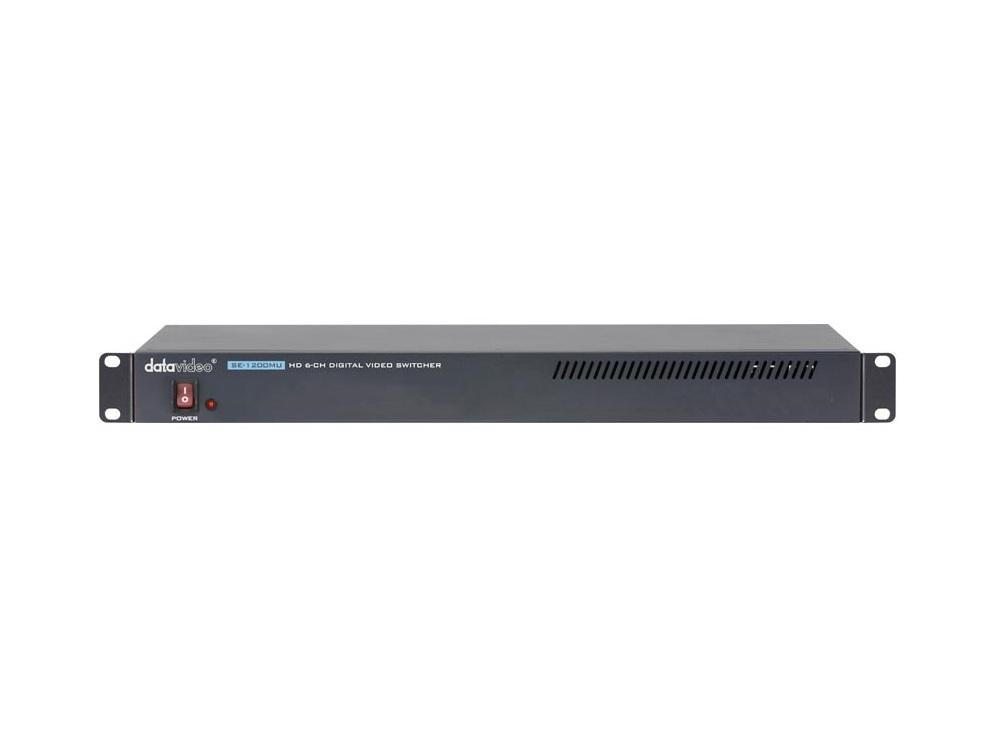 SE-1200MU 6 Input Rackmount HDMI/HD-SDI Switcher by Datavideo