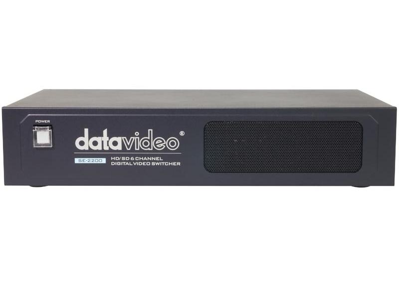 SE-2200 HD/SD 6-Channel Digital Video Switcher by Datavideo