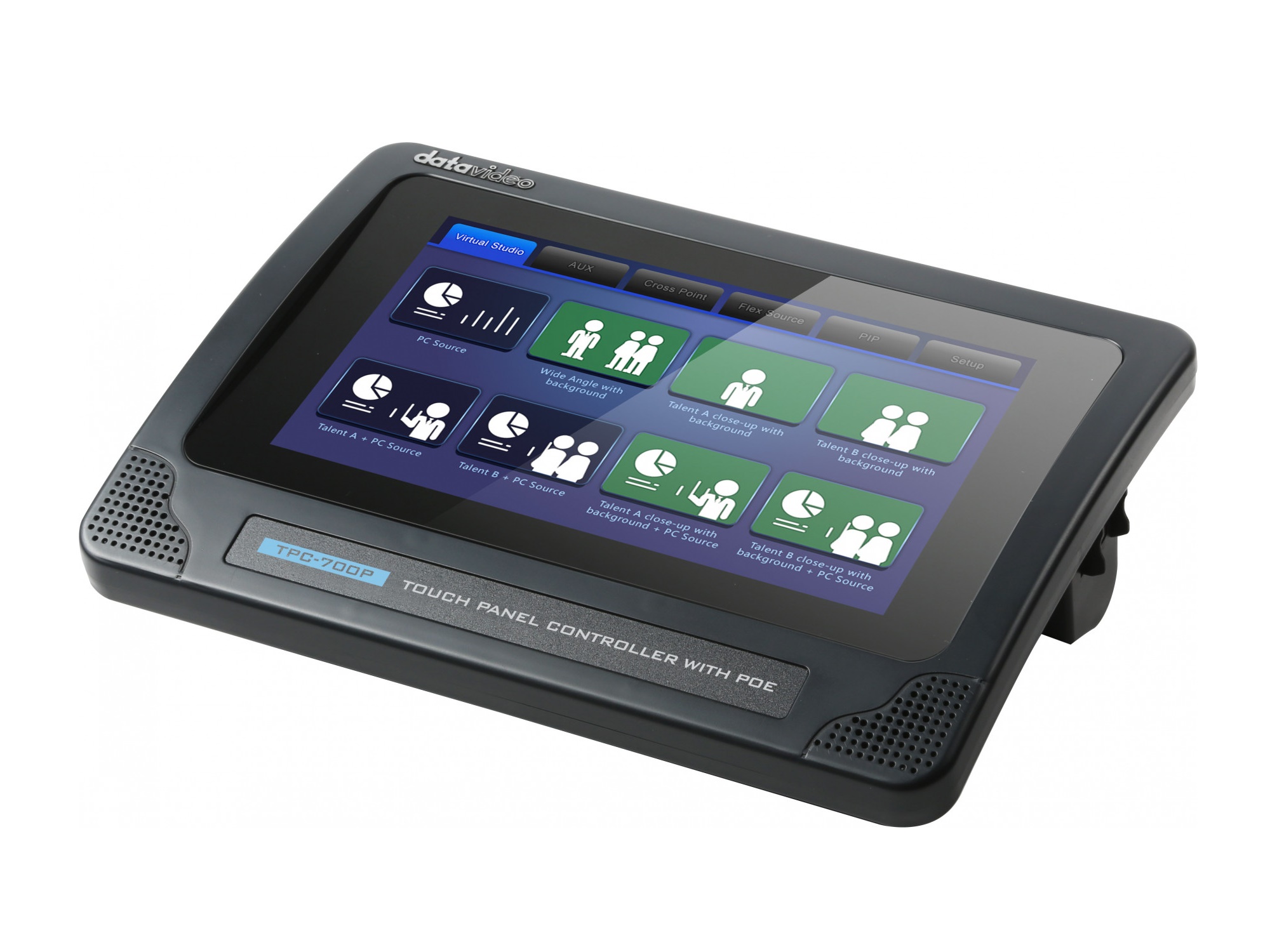 TPC-700P Touch Panel Controller with PoE by Datavideo