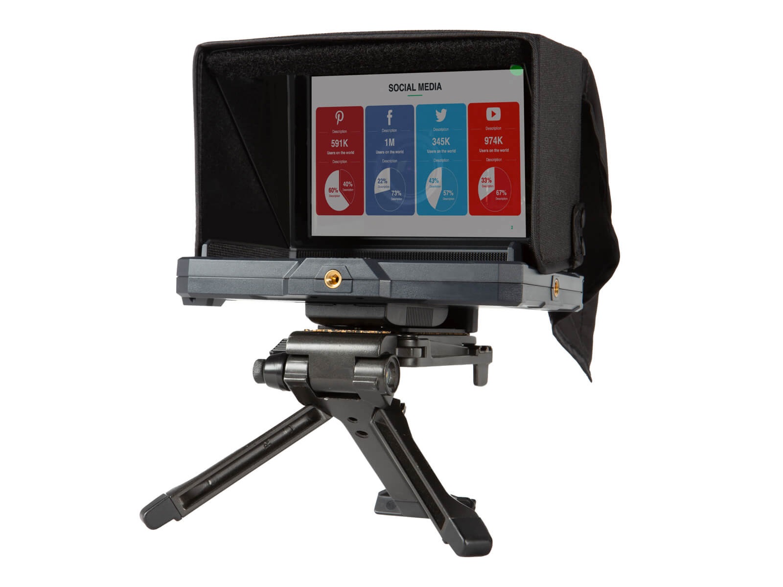 TTL-100 Through the Lens Kit for 7 inch Monitor by Datavideo