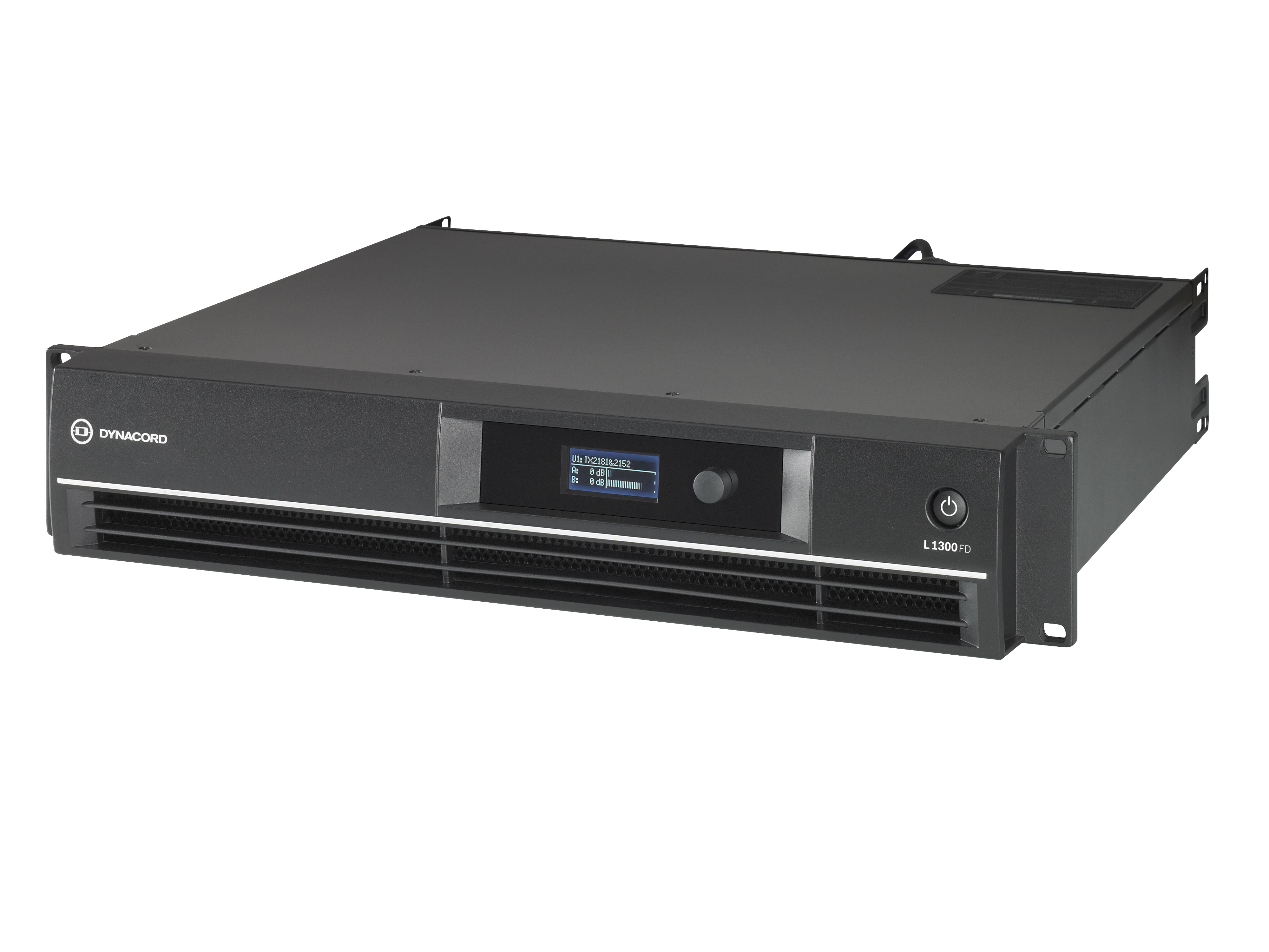 L1300FD-US DSP Power Amplifier 2x650W with FIR Drive/XLR/NL4 Connectors by Dynacord