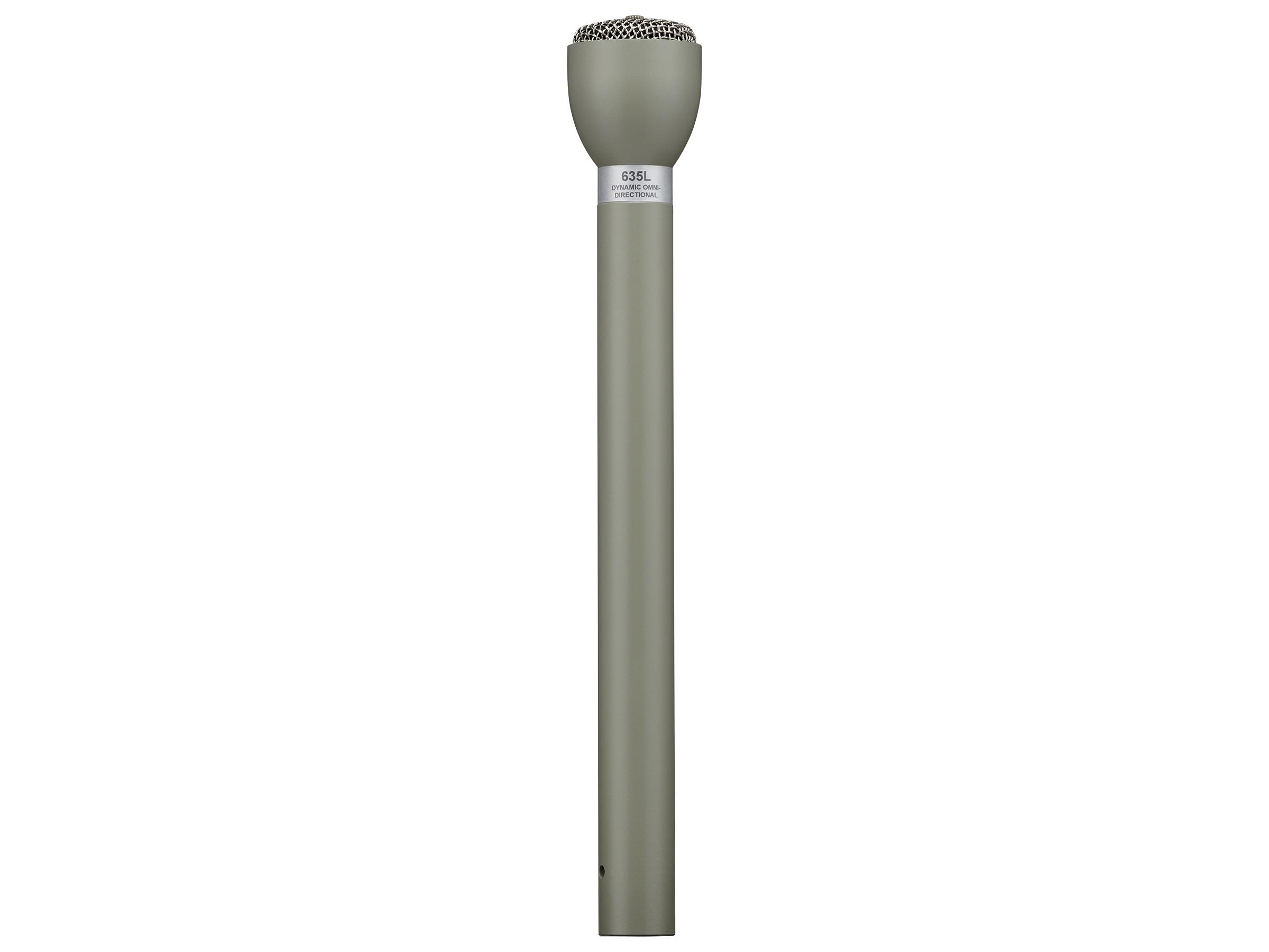 635L Dynamic Omnidirectional Interview Microphone (Beige) with Long Handle/80Hz-13kHz by Electro-Voice