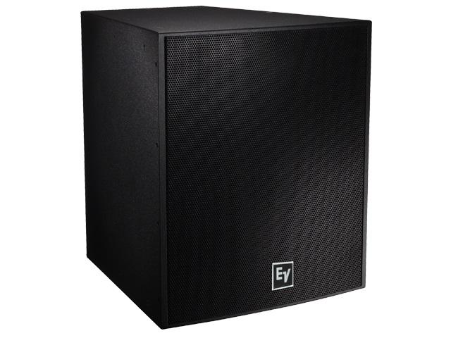 EVF1181SBLK 18 inch 400W Front-Loaded Subwoofer/Bi-Amp Only/Evcoat/Black by Electro-Voice