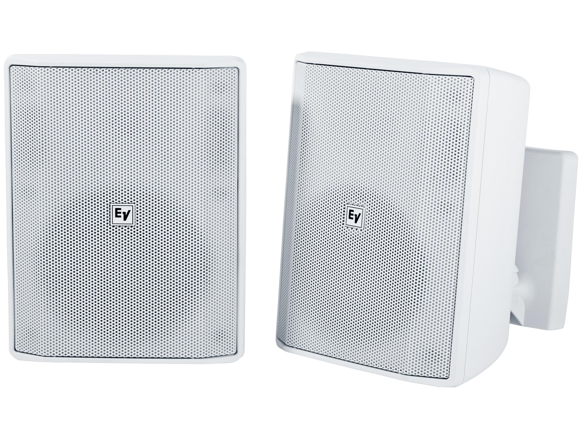 EVIDS5.2W 5 inch Speaker Cabinet/8Ohm (White/Pair) by Electro-Voice