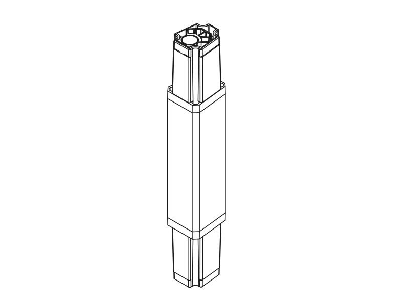 EVOLVE50PLSW Column Speaker Pole/Short/White by Electro-Voice