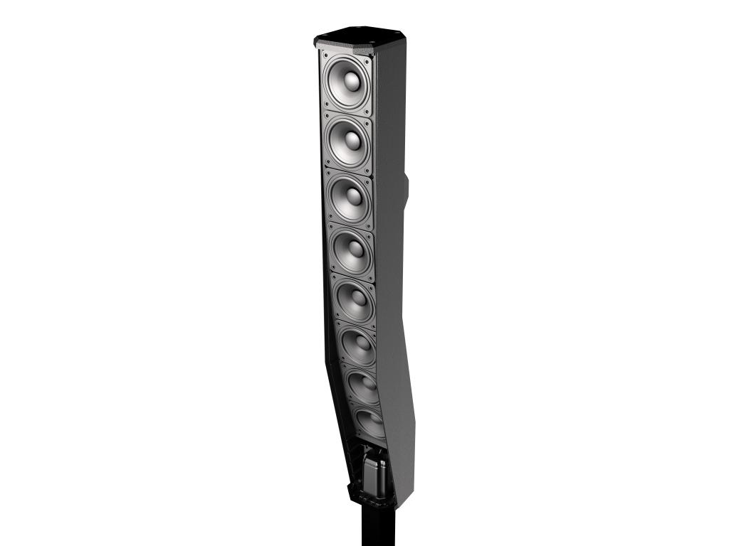 EVOLVE50TB EVOLVE 50 Column speaker array with pole/Black/37 Hz-20 KHz by Electro-Voice