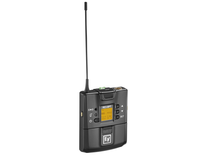 RE3BPT5L UHF Wireless Bodypack Extender (Transmitter) 488-524MHz by Electro-Voice