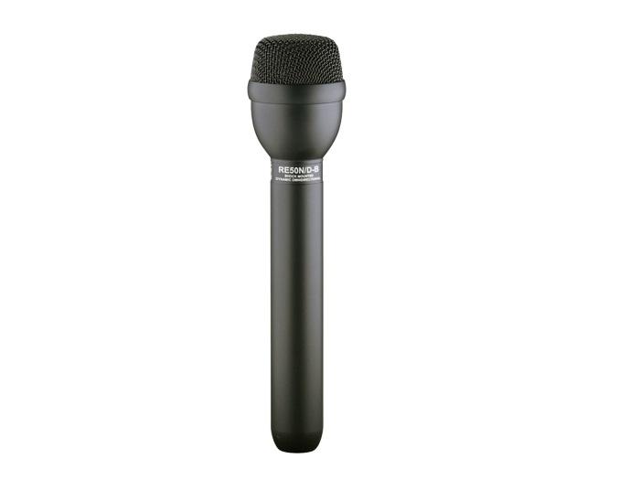 RE50N/DB N/DYM Dynamic Omnidirectional Interview Microphone/Frequency Response 80Hz to 13kHz (Black) by Electro-Voice