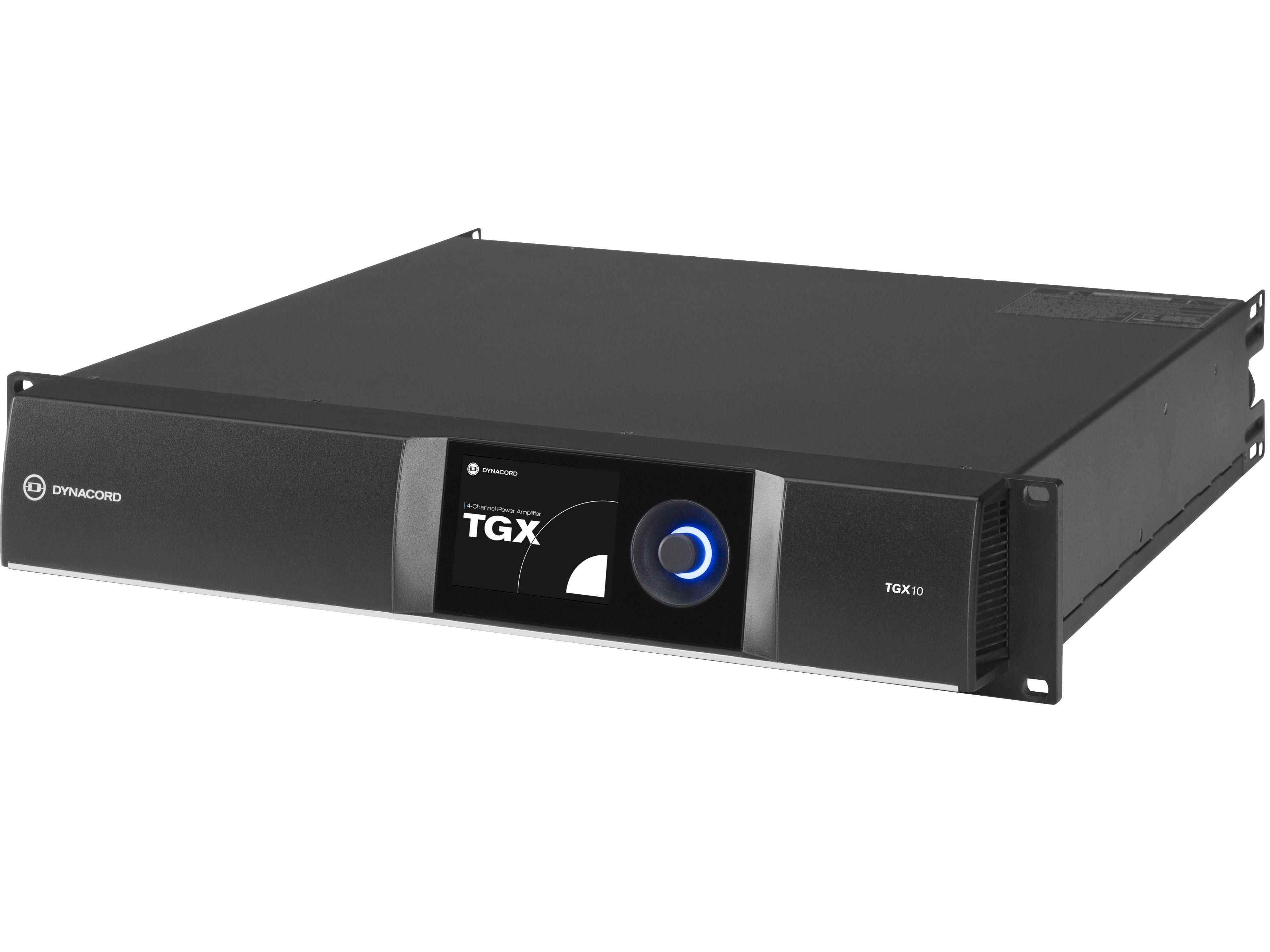 TGX10 4 x 2500W DSP Amplifier with OMNEO/AES/EBU by Electro-Voice
