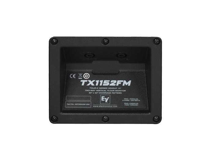 TX1152FM 2000 Watt 15 inch 2-Way Full-Range Floor Monitor/65Hz-20KHz by Electro-Voice