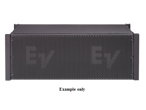 XLD281-WH 120 Degrees Horizontal/3‑Way Compact Line Array Element/White by Electro-Voice