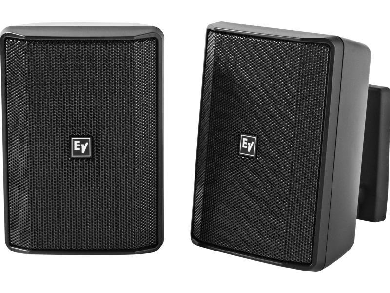 EVIDS4.2TB 4 inch 70/100V Speaker Cabinet (Black/Pair) by Electro-Voice