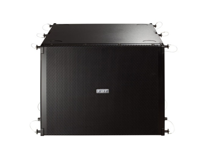 MUSE 118FSA 1200W 139dB SPL Processed Cardioid-Flyable Active Subwoofer by FBT