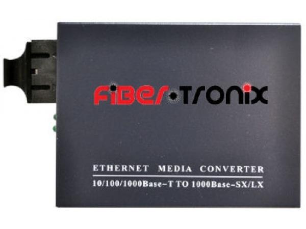 FT-FOMC-1-100/1000-S SM Fiber Converter/Single Strand/ 10/100/1000M by Fibertronix
