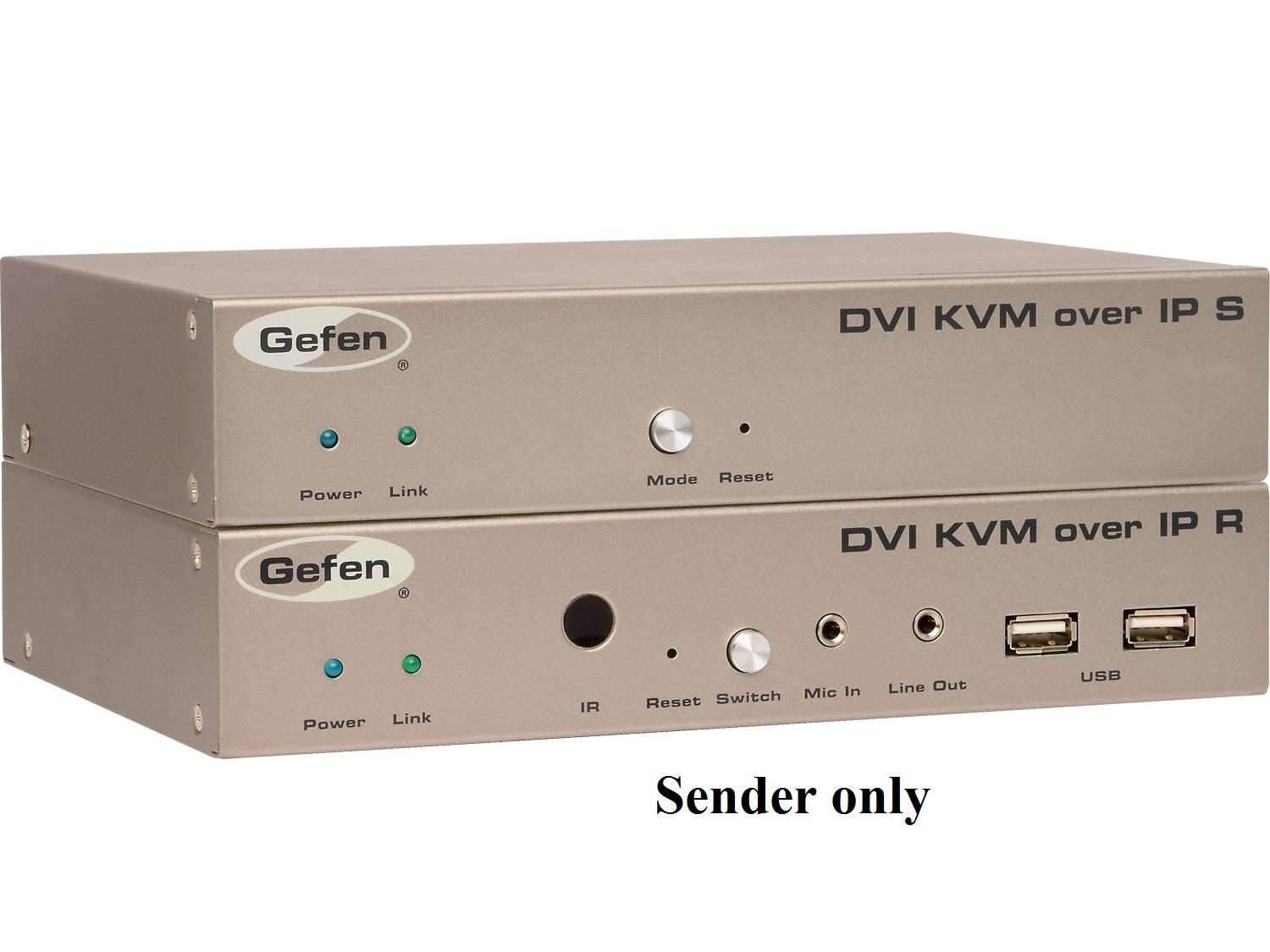 EXT-DVIKVM-LANTX DVI KVM over IP Extender (Transmitter) by Gefen