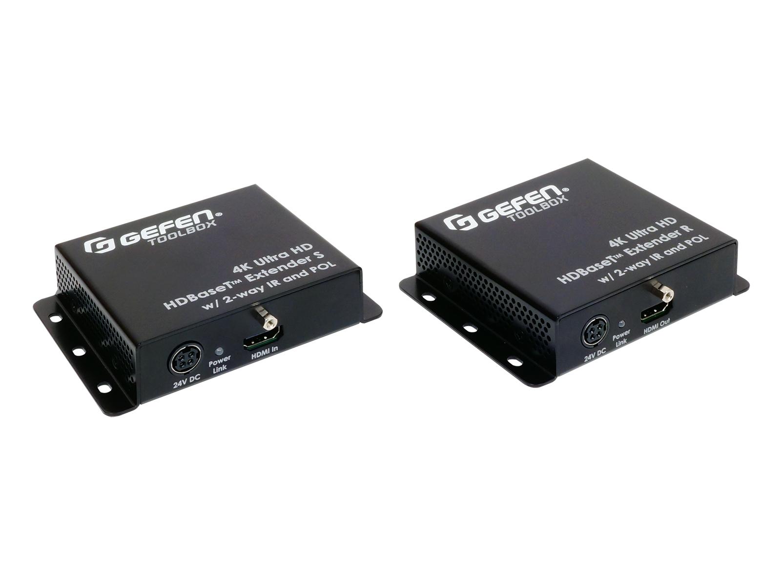 GTB-UHD-HBTL 4K Ultra HD HDMI/HDBaseT Extender (Transmitter/Receiver) Set/IR/POL by Gefen