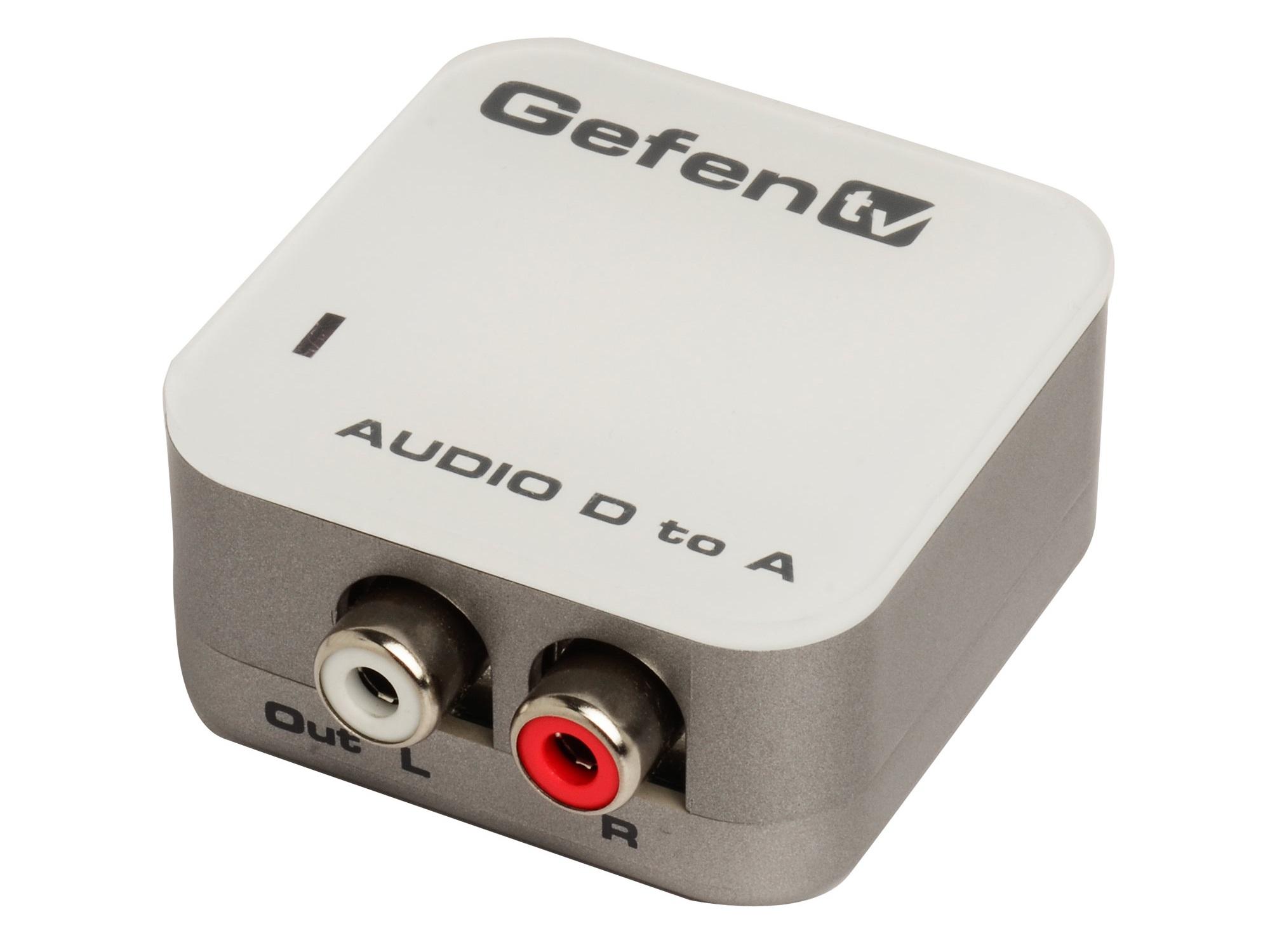 GTV-DIGAUD-2-AAUD Digital To Analog Audio converter by Gefen