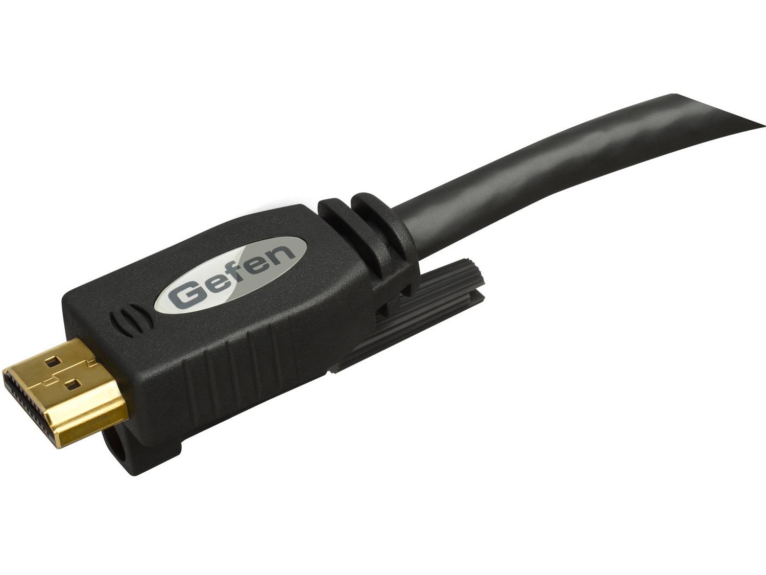 CAB-HD-LCK-01MM High Speed HDMI Cable with Ethernet and Mono-LOK 1 ft (M-M) by Gefen