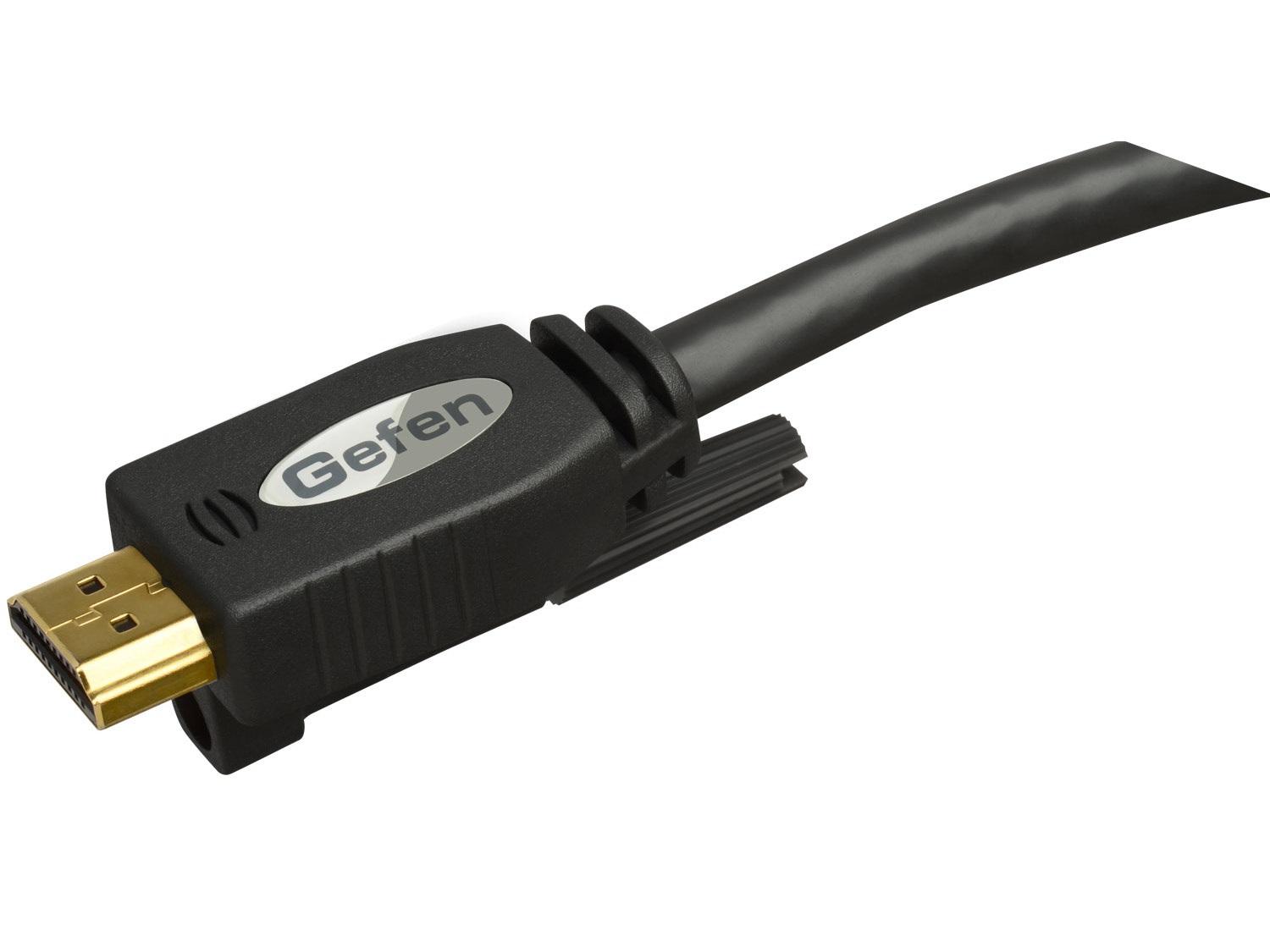CAB-HD-LCK-03MM High Speed HDMI Cable with Ethernet/Mono-LOK (M-M) - 3 ft by Gefen