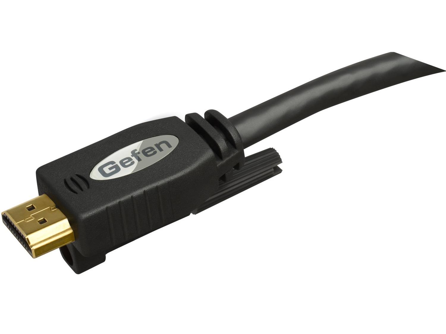 CAB-HD-LCK-06MM High Speed HDMI Cable w Ethernet and Mono-LOK (M-M) - 6 ft by Gefen
