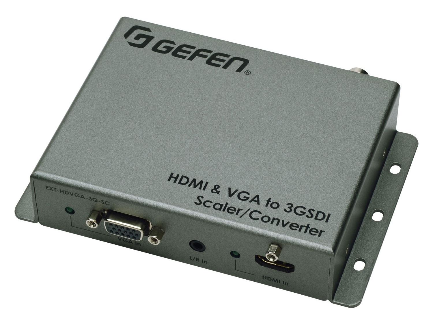EXT-HDVGA-3G-SC HDMI and VGA/Audio to 3GSDI Scaler / Converter by Gefen
