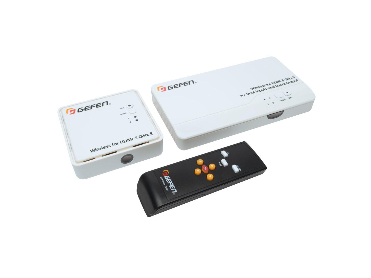 EXT-WHD-1080P-LR Wireless HDMI Extender (Receiver/Sender) Kit with IR upto 100ft by Gefen