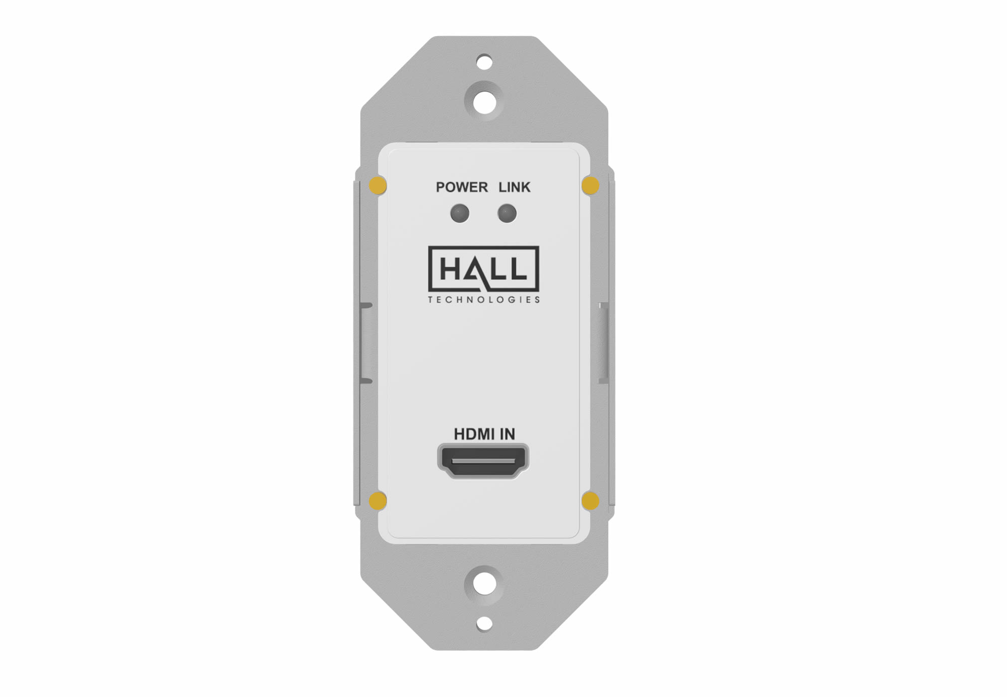 HT-AIM-70-WP Single HDMI Wallplate for AIM-70-RX by Hall Technologies