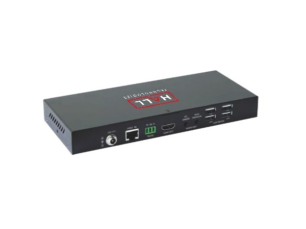 HT-DSCV-70-RX HDBaseT 2.0 Receiver with USB and Audio De-embedding by Hall Technologies