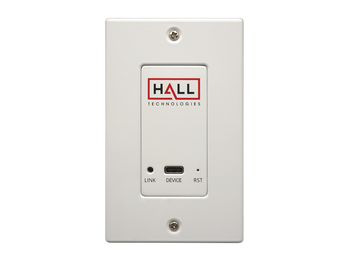 Hall Technologies HT-DSCV3-RX-WP HDBaseT USB3.2 RX / USB-C 90W