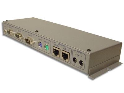 U97-H2-b Dual Video Head KVM and Audio and Serial over UTP extension by Hall Technologies