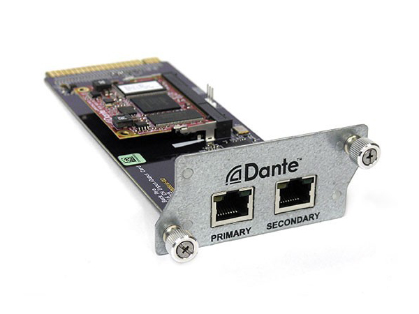 PROHDA Modular card for Dante-enabled devices by Hear Technologies