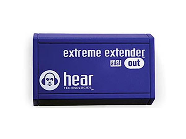 XOUT Extreme Extender (ADAT Out) convert ADAT optical to a HearBus signal up to 500ft by Hear Technologies