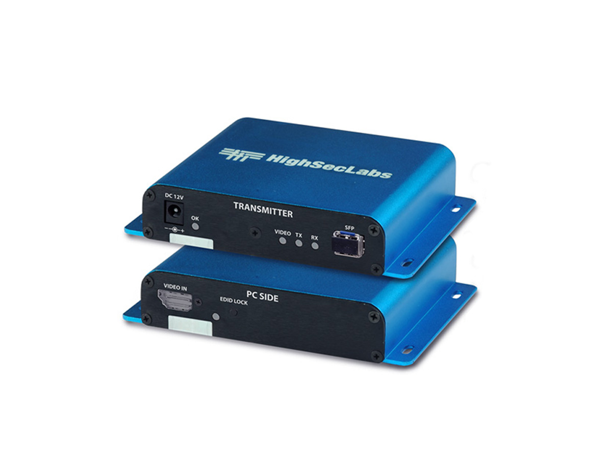 High Sec Labs FVFE11PHT-M HDBaseT / DP HDMI Secure Fiber 4K30