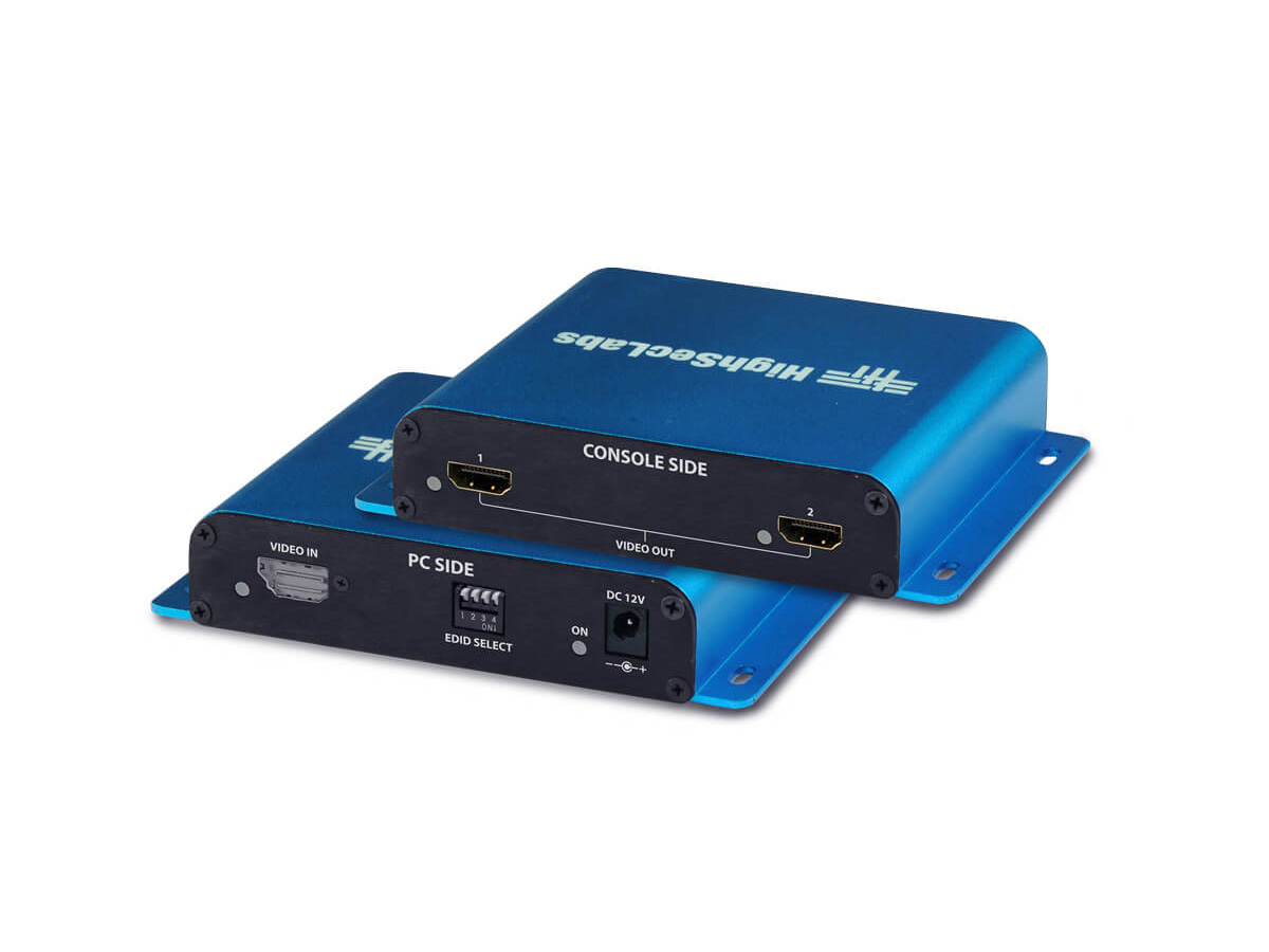 PV12PH-N 2 Port Single Head DP/HDMI 4K 60HZ Splitter by High Sec Labs