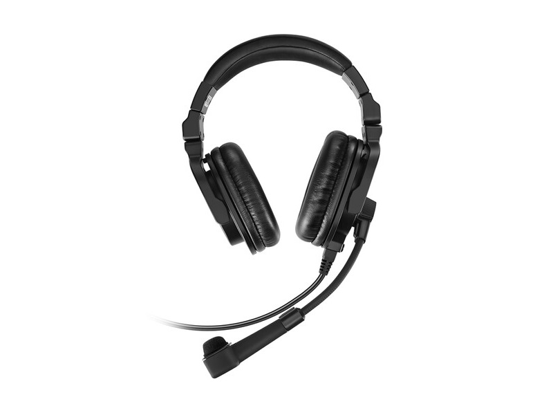 HL-DH-8PIN-01 Dynamic Dual-Ear Headset with 8-Pin LEMO Connector by Hollyland