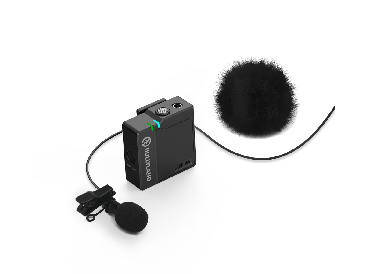 HL-LARK 150 Transmitter-B LARK 150 Clip-on Wireless Microphone Transmitter (Black) by Hollyland