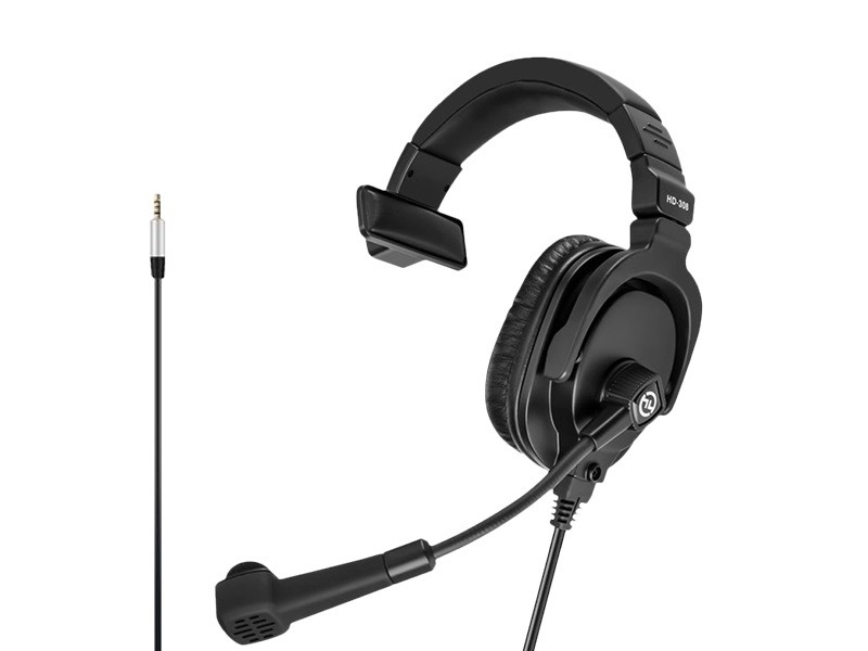 HL-SH35-01 3.5mm Dynamic Single-Ear Headset by Hollyland